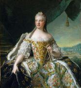 Jjean-Marc nattier Marie-Josephe de Saxe, Dauphine de France dite autrfois Madame de France oil painting